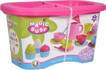 Androni Giocattoli 2132 Set Caffe con Cup Cakes Cofanetto Playset per Bambini 4+ Anni