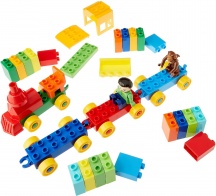 Androni Giocattoli 8630-0000 Unicoplus Trenino Pre School Costruzioni 18+ Mesi
