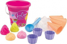 Androni Giocattoli 1292 0000 Cup Kate Set Gioco Sabbia Gelati Gioco da Spiaggia Assortito