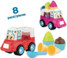 Androni Giocattoli 6028 0000 Camion Gelato Happy Trucks Gioco da Spiaggia