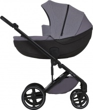 Anex MO 01 TOON DUO Mev - Passeggino Duo Leggero 0 - 13 Kg + Carrozzina + Borsa Grigio S