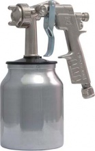 Ani 2479b2525 Aerografo AC + Serbatoio lt 1.0 Ugello mm 1.8 Attacco Dado Capettato