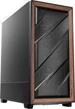 Antec 0-761345-10177-6 Case PC Midi Tower colore Nero, Legno - FLUX SILENT EDITION