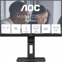 Aoc 22E2UMF Monitor PC 21.5" FHD LED 1920x1080 Pxl HDMI DisplayPort VGA Nero  E2