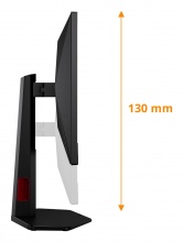 Aoc 24G4ZR Monitor PC 23.8" Full HD Fast IPS Risposta 1 ms NeroRosso G4 02