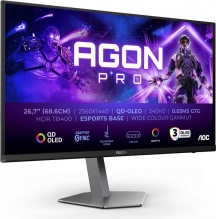 Aoc AG276QZD2 Monitor PC 26.7" Quad HD 2560 x 1440 Pixel QD-OLED  AGON PRO