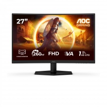 Aoc C27G42ZE Monitor PC Gaming Curvo 27" Full HD LCD Risposta 1 ms NeroRosso P