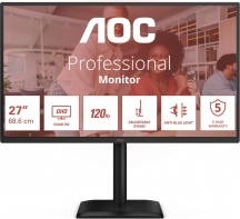 Aoc Q27E4CV Monitor PC 27" Quad HD LED 2560 x 1440 Pixel 350 cdm2 4 ms Nero  E4
