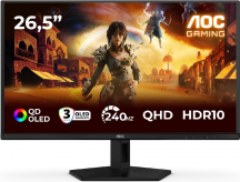 Aoc Q27G41ZDF Monitor PC 26.5" QD-OLED Quad HD 240 Hz HDMI DisplayPort