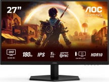 Aoc Q27G42XE Monitor PC Gaming 27" QHD IPS 300 cdm2 1 ms HDMI DisplayPort Nero G4 Q27G4