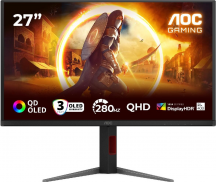 Aoc Q27G4ZD Monitor PC 27" Quad HD OLED 280 Hz HDMI DisplayPort