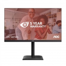 Aoc U27E4CV Monitor PC 27" 4K Ultra HD IPS Risposta 4 ms Nero E4
