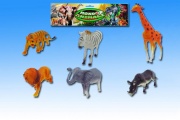 Apel Plastik 291082 Animali Savana Selvaggia Set 6 pezzi