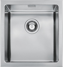 Apell LNR50IBC Lavello Cucina 1 Vasca Incasso 50 cm Acciaio Spazzolato -  Radius