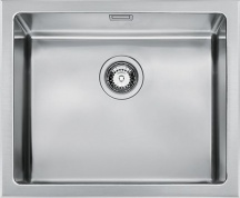 Apell LNR55FBC Lavello Cucina 1 Vasca Acciaio Inox Incasso 55 cm Spazzolato