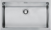 Apell LNR74FSFR Lavello Cucina 1 Vasca Acciaio Inox Incasso 74 cm  Serie Radius