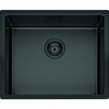Apell MEM54BP Lavello Cucina 1 Vasca Incasso 54 cm Acciaio Inox Nero  Metamorfosi