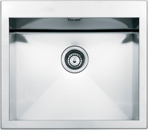 Apell SQ50ISC Lavello Cucina Incasso 1 Vasca 50 cm Acciaio Amalthea