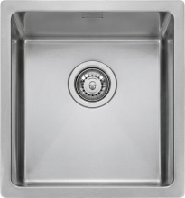 Apell SZ38FSFR Lavello Cucina 1 Vasca in Acciaio Incasso 44 cm Acciaio