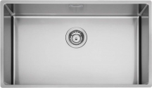 Apell SZ75FSFR Lavello Cucina 1 Vasca in Acciaio Incasso 75 cm Acciaio