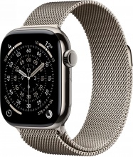 Apple MF8P4QLA Watch Series 11 GPS + Cellular 42 mm Titanio con Loop in Maglia Milanese