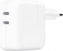Apple MW2K3ZMA Caricabatterie Universale Alimentatore AC Interno 35 W 2 USB-C