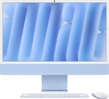 Apple MWV33TA iMac 24 Pollici Retina Display 4,5K M4 RAM 16 GB SSD 512 GB Blu