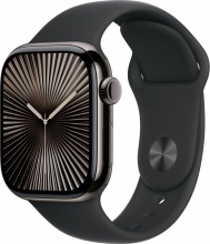 Apple MWXH3QLA Watch Series 10 GPS + Cellular Smartwatch 42 mm OLED TitanioArdesia Nero
