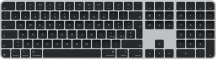 Apple MXK83TA Magic Tastiera USB + Bluetooth Universale Touch ID Nero e Argento