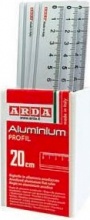 Arda 17920BAR Confezione 15 Righelli Alluminiobaratt.20Cm