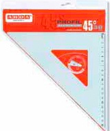 Arda 18032 Squadra 45� 30 cm Alluminio