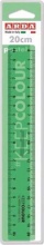 Arda KCP20P righello Righello da scrivania 200 mm Plastica Verde 1 pz