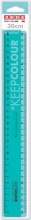 Arda KCP30P righello Righello da scrivania 300 mm Plastica Verde 1 pz
