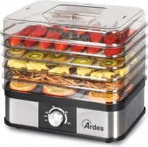 Ardes AR1K15 Disidratatore Alimentare Nero Acciaio Inox Trasparente 245 W