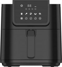 Ardes ARFRYA05L Friggitrice ad Aria 8L 1700 Watt Timer Controlli Touch Nero