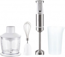 Ardes ARSET01 Frullatore Immersione 3 in 1 1000W 20 Velocit� BiancoInox  Trinity