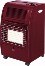 Argo 191430060 Stufa a Gas GPL Infrarossi con Termostato 4200W Rosso Sol Red