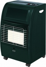Argo 191430061 Stufa a Gas per Bombola GPL Infrarossi Portatile 4.2 kW Verde SOL GREEN