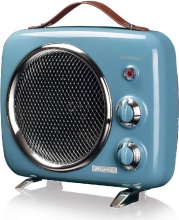 Ariete 00B080805AR0 Termoventilatore Stufa elettrica 2000 W Antiribalto Celeste Vintage 0808