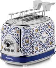 Ariete 00C01550CAR0 Capri Tostapane con Pinze 2 Fette 210W 6 Livelli di Doratura