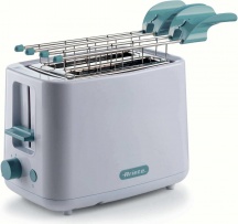Ariete 00C015704AR0 Tostapane con Pinze 2 Fette 760 Watt Bianco