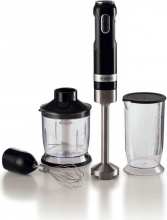 Ariete 00C060202AR0 Frullatore a Immersione 1000W + Bicchiere+Frusta+Tritatutto