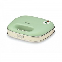 Ariete 00C196304AR0 Tostapane Piastra Antiaderente 750 Watt Verde 1963 Sandwich Maker Vintage
