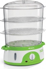 Ariete 091100 Vaporiera elettrica Cottura Vapore 9 Lt 3 Cestelli  Healthy Steam