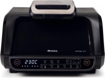 Ariete 4635 Friggitrice ad Aria Air Fryer Grill 2in1 8 Litri 1700 W Timer Nero