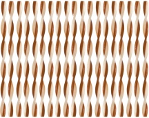 Arisol 378 120 230 STRING Tenda esterno Beige e Marrone 120 cm