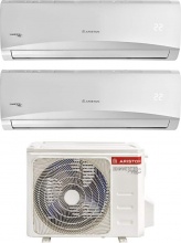 Ariston PRIOS25UI + PRIOS35UI + DUAL50XD0-0 Climatizzatore Dual Split Inverter 9+12Btu A+A PRIOS R32 DUAL 2535UI