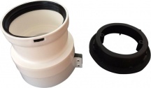 Ariston 3318369 Kit Adattatore 60100-80 Per Fumisteria Caldaia A Condensazione