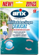 Arix 28489 Panno microfibra Brilla & Asciuga Vetri