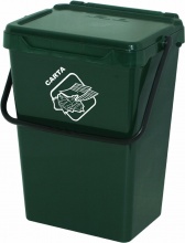 ArtPlast BS35V Bidone Biosystem lt 35 cm 40x30x51 h Verde